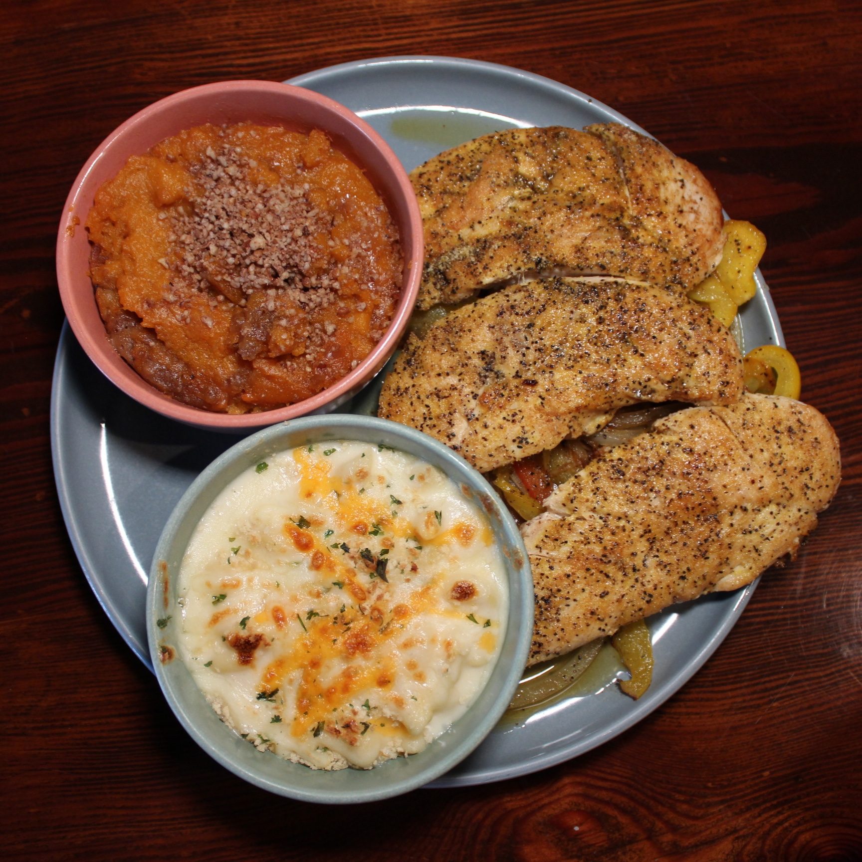 Lemon Pepper Chicken.