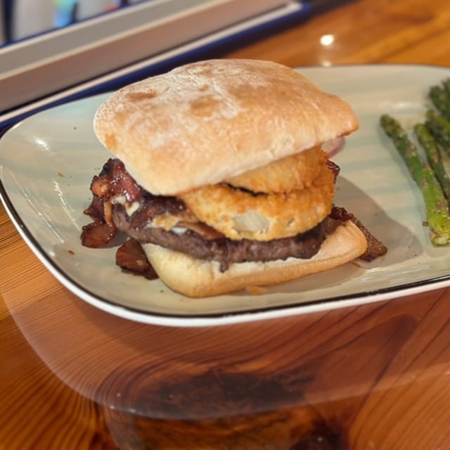 BBQ Bacon Burger.