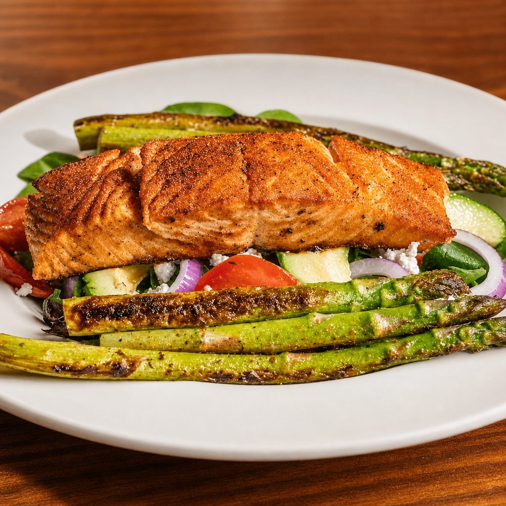 Southwest Salmon Salad.