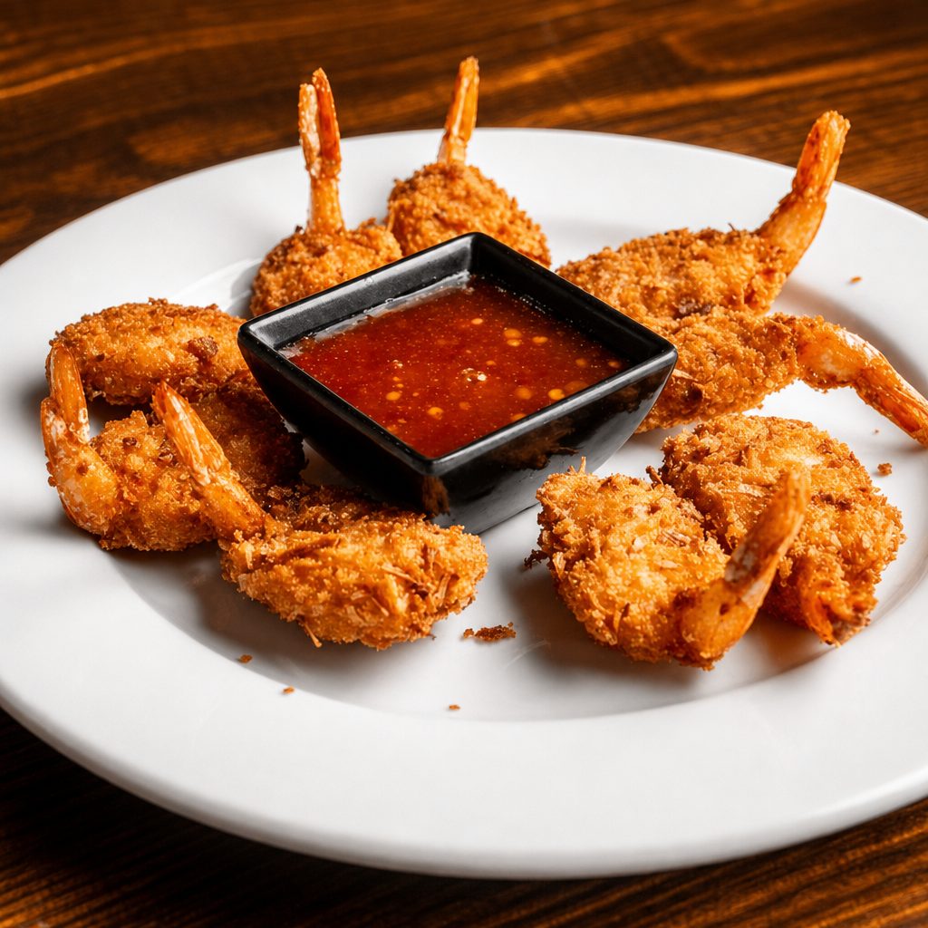Coconut Shrimp.