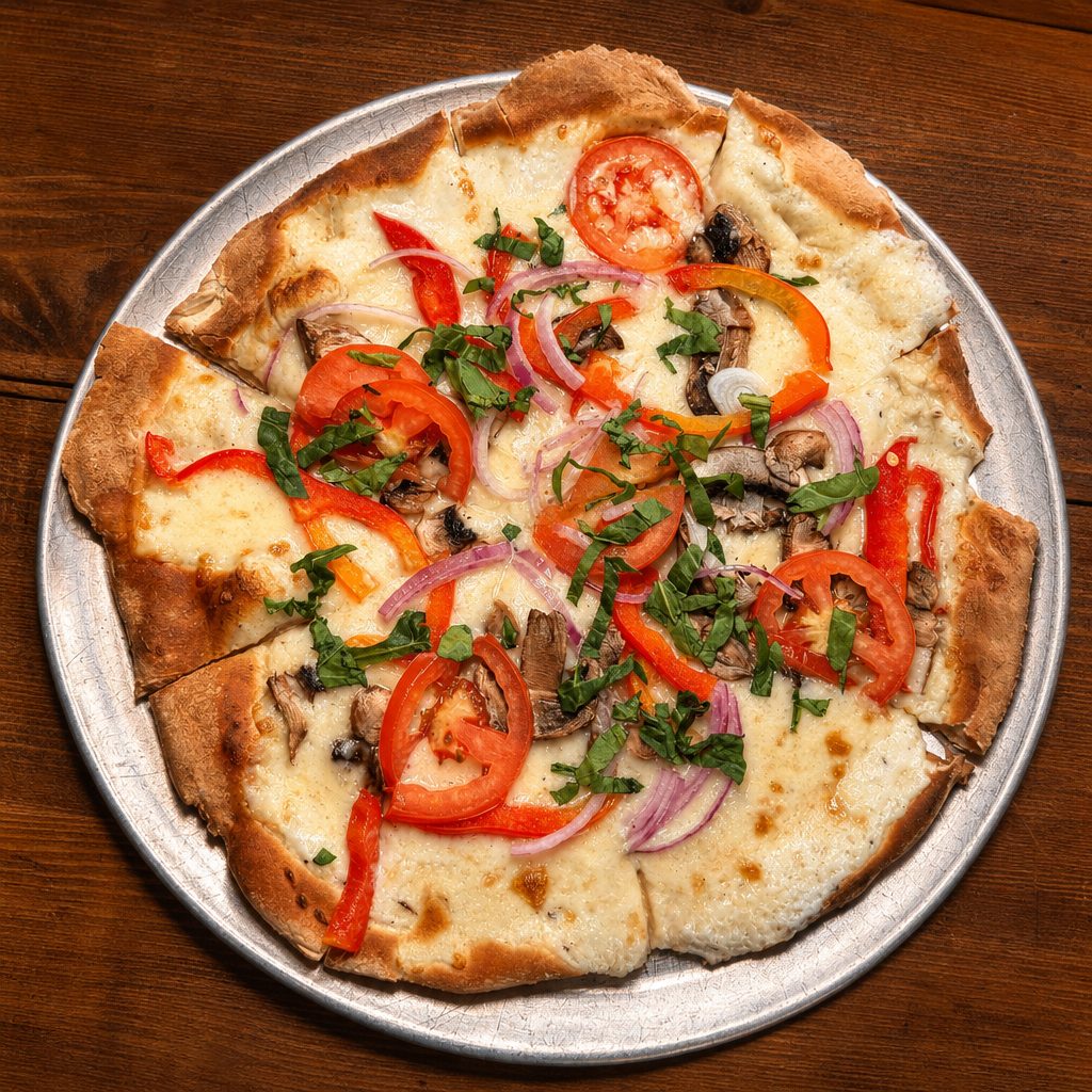 Vegetarian Pizza.