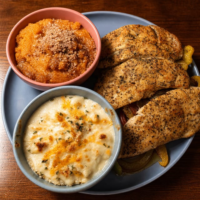 Lemon Pepper Chicken.