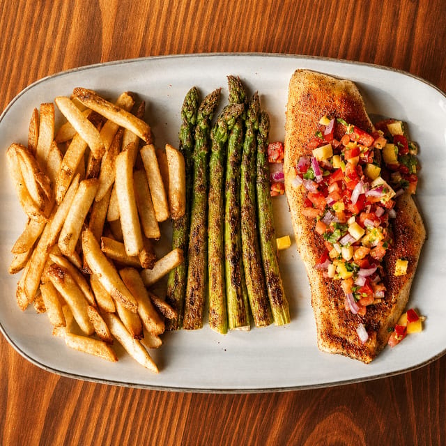 Blackened Red Fish.